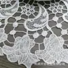 Nuevos accesorios de encaje bordado blanco redondo DIY hechos a mano mantel francés accesorios para fotos estilo europeo posavasos