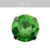 Flor Joya Cuatro Esquinas Cristal Garra Taladro Pedrería Gruesa Cosida a Mano con Soporte Inferior para Actividades Decoraciones Ropa de Noche Accesorios Taladro de Garra