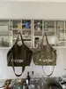 Bolso con Estampado de Leopardo para Mujer 2025 Nuevo Bolso de Tela Estampada Estilo Coreano Casual Retro Versátil Moda Estudiante Bolso de Hombro Tote