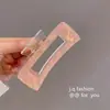 Pinza para el Cabello de Sirena para Mujer, Primavera y Verano, Pasador Elegante para Moño, Pinza de Tiburón Grande, Accesorio para el Cabello Grueso