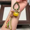 Cera de Abeja de Segunda Generación Varios Estilos Oso Bolsa de Queso Colgante Llavero DIY Exquisito Adorno de Joyería
