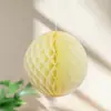 Set de Decoración de Habitación de Boda con Bolas de Panal de Abeja de Moda para Boda y Compromiso, Adecuado tanto para el Dormitorio Nuevo como para la Sala de Estar de la Novia y el Novio