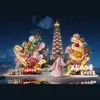 Novas Decorações de Mercado Estilo Chinês, Decorações para Eventos Comerciais, Criações de Cenas para Passeios Noturnos, Pontos Fotográficos Comerciais e Adereços para Montagem de Cenários