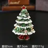Regalos de Navidad transfronterizos, artesanías de metal, regalos de Navidad, cajas decorativas para árbol de Navidad, joyeros, adornos creativos