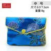 Bolsita con Cremallera Mediana 8Ekb, Bolsa para Joyería, Bolsita para Joyería, Bolsa para Cuentas, Bolsa Pequeña de Tela, Bolsa con Botón de Presión, Logo