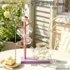 Portavasos de dibujos animados con forma de cabeza, estante para tazas de agua con forma de árbol para uso doméstico en la sala de estar o la mesa del comedor, estante para tazas de café y té, portavasos colgante