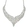 Conjunto de Colar e Brincos de Diamante Flash Leve de Luxo, Resistente, Luxo de Nicho Exquisito, Colar Único, Moderno e de Alto Padrão