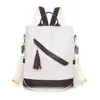 Bolso bandolera de comercio exterior transfronterizo para mujer 2025 nueva moda tejido de cuero suave mochila bolso de mano para mujer venta al por mayor
