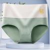 Ropa Interior de Cintura Alta para Mujer Entrepierna de Algodón Antibacteriana Levanta Vientre Cadera Talla Grande Sin Costuras Transpirable Cuatro Estaciones Calzones de Algodón Puro