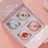 Nueva Caja de Regalo de Cuatro Agujeros con Fragancias Tradicionales: Jazmín, Osmanto y Peonía, Aroma de Larga Duración, Productos Culturales y Creativos, Populares en Zonas Turísticas