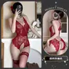 Lingerie Sexy Golden Night, Estilo Europeu e Americano, Desejo Puro, Abertura no Gancho, Não Precisa Tirar, Peça Única de Renda Quente Tentação, Adequado para Exportação