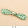 Botones de Perla para Qipao, Botones Pipa, Hanfu, Traje Tang, Botones de Estilo Chino, Tops de Tendencia Nacional, Accesorios Decorativos Hechos a Mano para Ropa