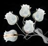 Cadena de Luces de Hortensia, Cadena de Luces de Cristal de Colores, Cadena de Luces de Araña, Bolsa de la Suerte de Hortensia Nube Propicia, Araña Cepillada, Múltiples Opciones para Elegir