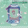 Demon Slayer: Kimetsu No Yaiba Máquina de Garra Série de Bonecos Suporte Grande de Acrílico Figura Nichirin Borboleta Ninja Versão Q Mercadoria de Anime Peça de Exibição