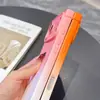 Funda para Teléfono Móvil Iphone17 Borde Recto Sensación de Piel Degradada Adecuada para Apple 16 Anti-Caídas en Cuatro Esquinas Funda Suave Carga Magnética Mate
