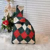 Saco de presente de Natal, caixa de presente, bolsa de tricô, saco de presente de Halloween, saco para doces de maçã de Natal, caixa de embalagem para presente