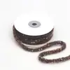 Outono e Inverno Tricolor Colorido Lã Trançada Corda Redonda Oca Ponto de Fragrância Pequeno Renda Artesanal DIY Acessórios de Cabelo Material para Tiara