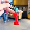 Llavero Colgante Mini Mancuerna de Fitness Creativo Llavero para Coche Bolsos Colgante Pequeño Deportivo Venta al por Mayor