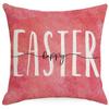 Funda de Almohada Creativa de Conejo Rayado Pascua Sofá Sala de Estar Funda de Almohada Hogar Nuevo Amazon Fabricantes Transfronterizos