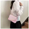 Moda 2026 Bolso Simple de Estilo Nuevo, Bolso de Hombro Cruzado Versátil de Alta Gama, Bolso Cuadrado Pequeño, Regalo de Cumpleaños para Niñas