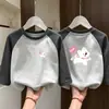Camada Base Térmica Feminina Outono/Inverno Nova Gola Redonda Roupa Íntima De Rong Blusa de Manga Longa Costurada para Crianças de Meia-Idade e Mais Velhas Top Quente Escovado
