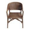Cadeira de Vime Todo-Planta Estilo Retrô para Casa Cadeira de Vime Estilo Wabi-Sabi B&B Varanda Sofá Cadeira de Vime Ágata Indonésia