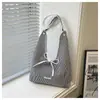 Bolso de Hombro Estilo Ins con Estrella para Mujer 2026 Nuevo Gran Capacidad Bolso de Viaje para el Trabajo Bolsa Tote de Lona para Artículos Varios