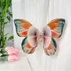 Bofiya Super Hada Clip Realista de Mariposa Pasador Elegante Pinza de Tiburón para Moño Accesorio de Cabello de Alta Gama Tocado