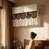 Cortina bloqueadora de viento para aire acondicionado estilo vintage para evitar el flujo directo, modelo nuevo 2026 funda antipolvo para aire acondicionado para decoración y embellecimiento