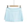 Falda Coreana Sexy Ajustada Alargadora de Piernas con Aberturas en Ambos Lados para Mujer Americana Casual Deportiva Falda Corta Falda de Tenis Al Por Mayor