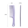 Peine Ecológico de Paja de Trigo de Dientes Anchos para Alisar el Cabello, Peine de Dientes Grandes, Peine para Peinar, Peine de Peluquería
