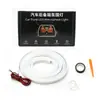 Luz Ambiental para Maletero de Coche Tira de Luces LED de Silicona Decorativa a Bordo para Maletero Delantero y Trasero