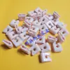 Dispositivo de Guía de Hilo Cerámico/Alúmina 99/95 Óxido de Titanio Amarillo Porcelana de Titanio Gancho de Hilo Gancho Guía Textil Ojo de Porcelana Resistente al Desgaste