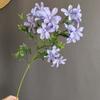5 flores de mariposa, flores silvestres, violetas, decoración pastoral para bodas, accesorios, flores falsas, fotografía, flores falsas nórdicas