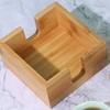 Madera de palo de rosa madera de acacia bambú tapete aislante posavasos nogal negro redondo cuadrado posavasos de madera maciza posavasos para té kung fu