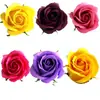 Venta Directa de Fábrica de Flores de Jabón de Rosa de Alta Gama Engrosadas, No Agrietadas, de 3 Capas, con Cabezas de Flor Grandes para Ramilletes de Floristería y Materiales para Cajas de Regalo