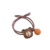 Corea del Sur Dongdaemun ins Estilo Cuerda para el Cabello Pintura de Goma Lindo Oso Anillos para el Cabello Banda de Goma Accesorios para el Cabello para Niñas Accesorios para el Cabello