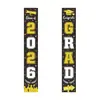 2026 Decoração de Temporada de Formatura Transfronteiriça, Casais de Formatura, Festa de Formatura, Carnaval, Celebração de Conclusão, Cortina de Porta, Bandeira Pendurada, Venda por Atacado, Personalização