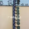 En Stock Encaje Étnico Clásico Hecho a Mano Colgante de Cuentas de Hierro Cortina Decorativa Textil para el Hogar Accesorio para Falda Encaje al por Mayor