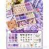 Pulseiras Criativas de Desenho Animado, Materiais de Miçangas para Crianças, Joias Coolomi Feitas à Mão DIY, Colares, Conjunto com Caixa de Presente 2