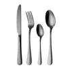 Cuchillo y Tenedor de Acero Inoxidable para Servir Transfronterizo Espesados Vajilla Occidental Hotel Cuchillo, Tenedor y Cuchara para Filete Set 1010 Vajilla Dorada