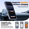 Adequado para iPhone 17 Promax Névoa de Gelo Textura Fosca Antiderrapante Capa Protetora para Celular Apple 16 Suporte Magnético