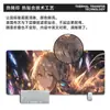 Alfombrilla de Ratón Extra Grande Oficina E-Sports Juego Mat Bidimensional Alta Definición Animación Teclado Computadora Antideslizante Escritorio Mat