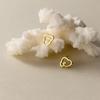 Nalan Plata S925 Pequeños y Lindos Pendientes Creativos Simples y Frescos de Nube Calada Personalizados para Mujer M01776