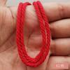 Corda de algodão colorida de 3 mm feita à mão diy Dream Catcher Net Woven Cotton White Rope Binding Rope Hanging Decorative Material