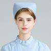 Gorro de Enfermera Nightingale para Mujer Blanco Talla Única Gorro de Cola de Milano Quirófano Clínica Hospital Gorro de Enfermera Rosa Azul