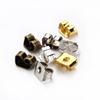 200 Pçs/Pacote Simples Moda Tampões de Ouvido Plug de Ouvido Borboleta Orelha Fivela Ear Cap DIY Brincos Artesanais Acessórios