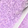 Atacado Pedra de Vidro Transparente Triturada AB Iridescente Irregular Grande Pedra Triturada Enchimento DIY Prata Unha Arte Decoração Acessórios