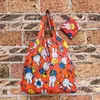 Bolsa de Compras de Supermercado Mediana en Stock, Bolsa de Compras Ecológica Plegable Ligera, Bolsa de Almacenamiento Portátil Tela Oxford 210D