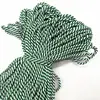 En Stock 5mm Poliéster Colorido Puntos Patrón Trenzado Cordón DIY Correa para Bolso Hecha a Mano Cuerda para Paraguas Llavero Cadena para Teléfono